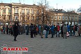 2005 12 11 Protest przeciwko planom przebudowy fortu 31 św. Benedykt.