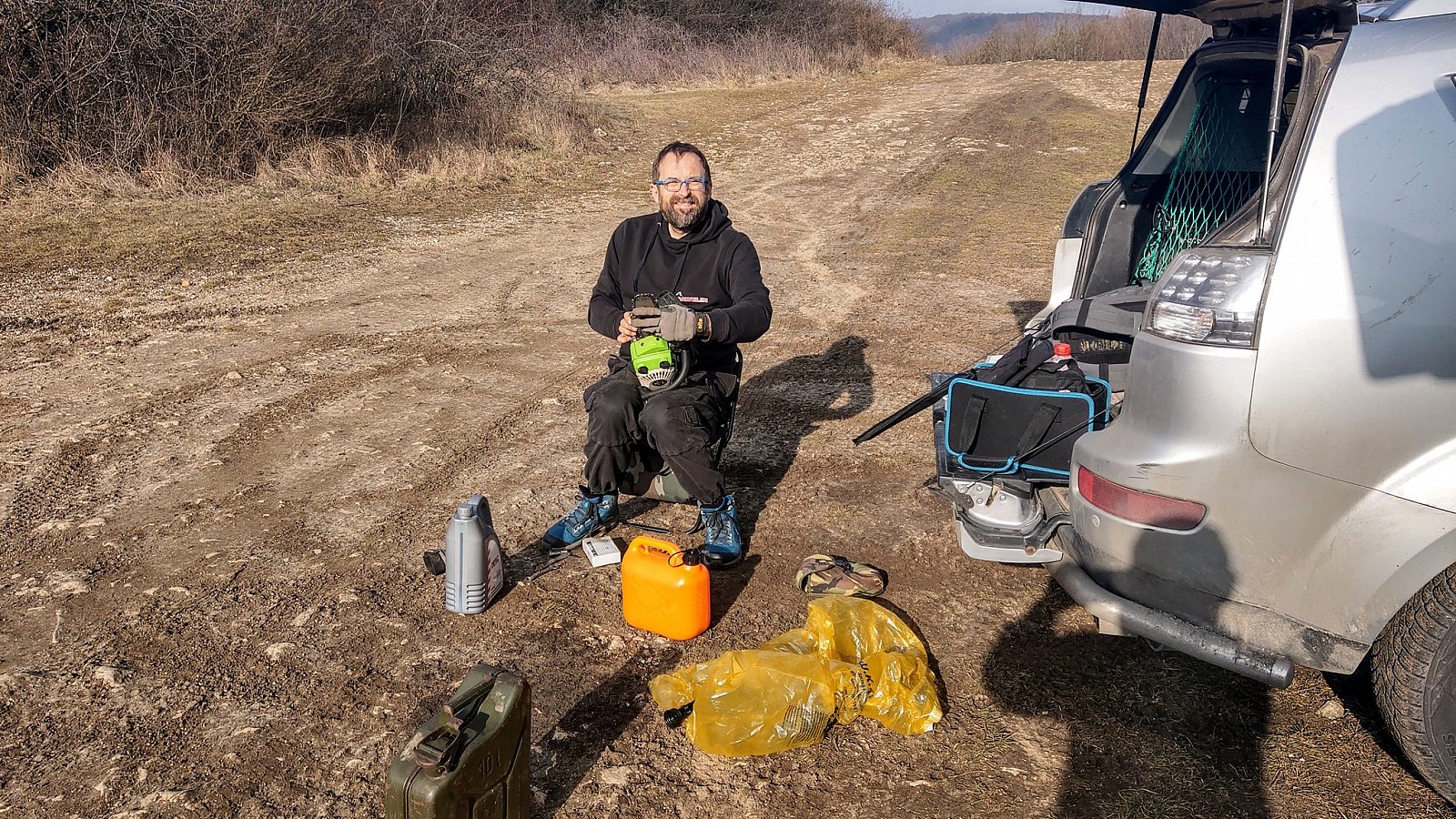 2020 02 15 Wiosenne porządki na forcie Bodzów